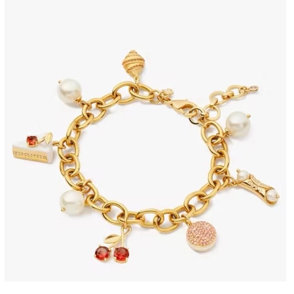 $178 Kate Spade Pastry Shop Charm Bracelet - Picture 6 of 6